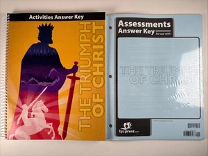 BJU Press The Triumph of Christ Activities & Assessments Answer Keys 2020 key - Picture 1 of 5