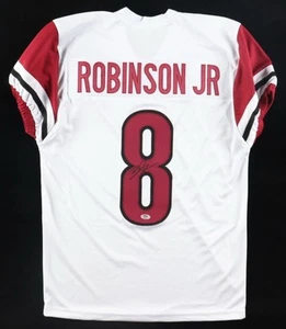 Brian Robinson Jr Signed Washington Commanders Custom Jersey (PSA) XL - Picture 1 of 3