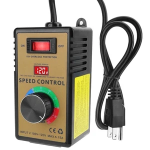 Fan AC Motor Speed Controller - 120V 15A 4000W Variable Speed Electric Motor ... - Picture 1 of 8