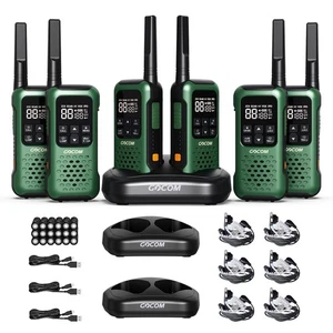 GOCOM G9 IP67 Waterproof Two Way Radios, 2 Way radios Outdoor Adventure NOAA ... - Afbeelding 1 van 7
