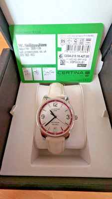 Certina DS Podium  White MOP Dial Quartz Ladies Watch C034.210.16.427.00 - Image 1 of 4