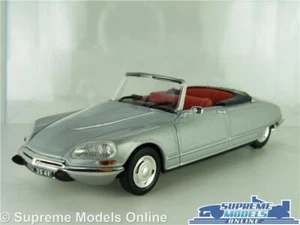 CITROEN DS 21 MODEL CAR CABRIOLET CONVERTIBLE 1970 GREY 1:43 NOREV + CASE DS21 K - Picture 1 of 5