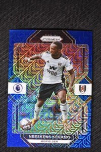 2022-23 Prizm Premier League EPL Blue Mojo #67 Neeskens Kebano /25 - Fulham