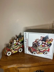 Fitz & Floyd Musical Santa Mobile-"Te deseamos una Feliz Navidad" 2003 - Imagen 1 de 3
