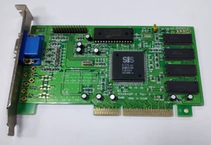 Carte Graphique AGP SIS 6326W 8 Mo . - Photo 1/1
