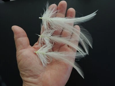 S017 LotOf3 Seaducer Mustad Tarpon 1/0  Fly Fishing Striper Bluefish GT USA Made - Image 1 of 4