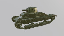 British Tanks  WWII - Commission printed