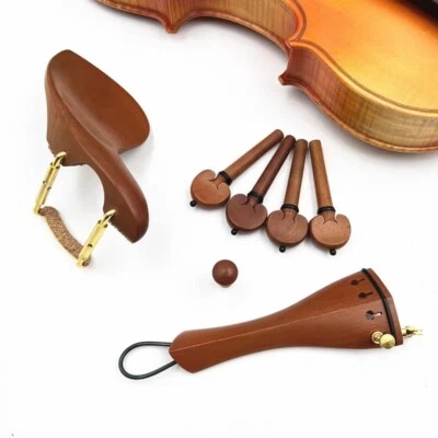 Новая деталь Viola jujube колышки/гриф/подбородок/шпилька, инкрустация черное дерево - Изображение 1 из 4