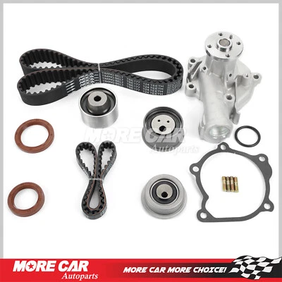 Timing Belt Kit Water Pump Set fit 93-98 Mitsubishi Eclipse Galant Expo 2.4 4G64 - Image 1 of 4