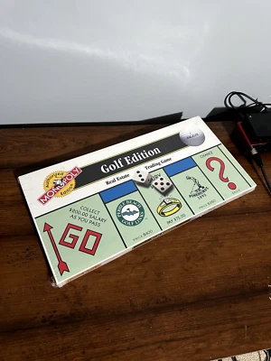 NEW Monopoly Golf Authorized Edition Board Game by USAopoly Pebble Beach Sealed - Image 1 of 4