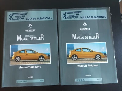 Manual de taller Renault Megane de 1997. Dos Tomos. GT Guía de Tasaciones EINSA - Imagen 1 de 4