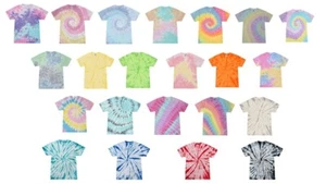 Camisetas Tie Dye Colores Pastel Geniales Niños y Adultos Mangas Cortas Algodón Colortono - Imagen 1 de 39