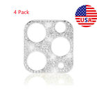 4PC iPhone 12 Pro Max Diamond BLING Tempered Glass Camera Lens Protector USA