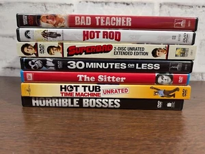 Superbad, Hot Tub Time Machine, The Sitter, Horrible Bosses, 30 Minutes or Less, - Picture 1 of 8