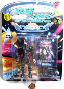 Playmates Action Figure Star Trek "Hugh Borg" 6037 1994 4+ TA6 - Foto 1 di 3