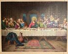 Vintage 1965 Milton Bradley The Last Supper Puzzle #4557 1000 Pc. 26” X 20” 