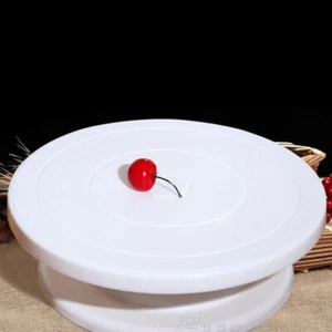 Cake Turntable Rotating Anti-Skid Round Cake Stand Cake Decorating Toolf8 - Imagen 1 de 14