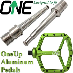 para OneUp Aluminum: 2 ejes de titanio para pedales - 43% más ligero - ¡2 colores! - Imagen 1 de 4