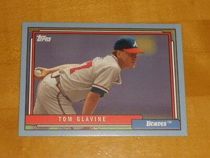 2017 Topps Archives Blue #249 Tom Glavine 60/75