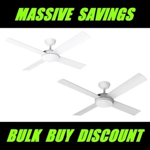 MARTEC Quantum 48" 1220mm DC Ceiling Fan With Remote Light White - Picture 1 of 5