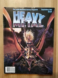 Heavy Metal Band 5 - #6 Steranko's "Outland" Corben Chaykin September 1981 Sehr guter Zustand/nm - Bild 1 von 20