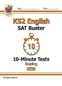 NEW  CGP KS2 ENGLISH SAT Buster 10 Minute tests READING  - Picture 1 of 1