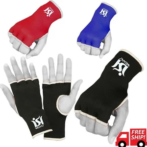 ISH MMA Boxing Martial Arts Inner Gloves Training Maui Thai fist Hand Wraps pair - Picture 1 of 5