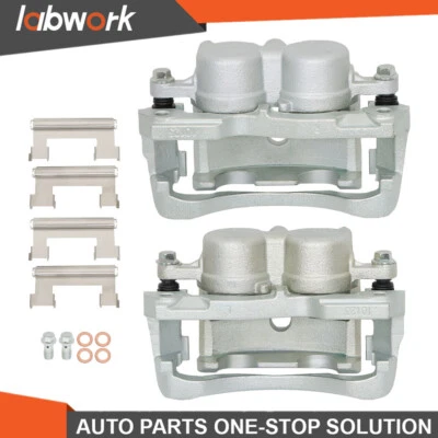 Pinza de freno delantera Labwork con soporte para Chevrolet Express 3500 2003-2020 Foto 1 de 4