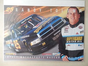 Randy Tolsma Autografiado 11" X 8 1/2" Foto Slick (#2) - Imagen 1 de 1