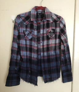 Damen Flanellhemd Größe S weiche Baumwolle kariert Oberteil - Bild 1 von 8