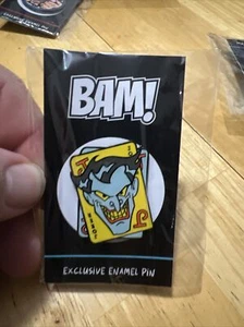 Joker - Batman The Animated Series - Spilla Smalto Esclusiva Scatola Bambina - Foto 1 di 2