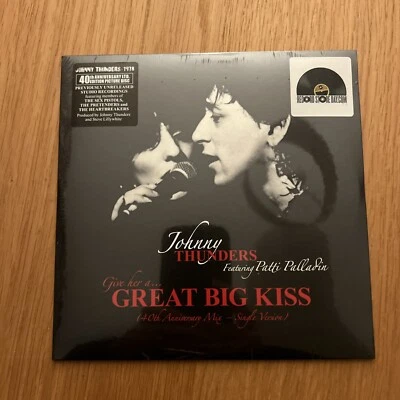 Johnny Thunders & Patti Pallad - Great Big Kiss - 7" Picture Disc RSD 2018 - Image 1 of 3