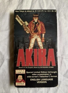 Akira - Special Limited Edition. Streamline Pictures. Rental, VHS, 1988. - Picture 1 of 12