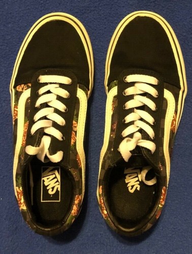 Scarpe VANS WARD FLOWERS per bambina USATE AUTENTICHE taglia (BAMBINI) 3.0