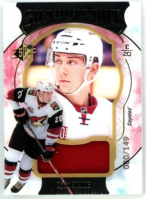 2016-17 SPX Shadow Box Rookies Dylan Strome 80/149 Jersey #64 - Image 1 of 2