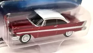 Autoworld 1/64 Christine 1958 Plymouth Fury Dark Metallic Red Model Car - Foto 1 di 5