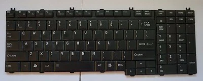 Genuine Keyboard NSK-TBR01 for Toshiba Satellite L55  9J.N92982.R01 - Image 1 of 4