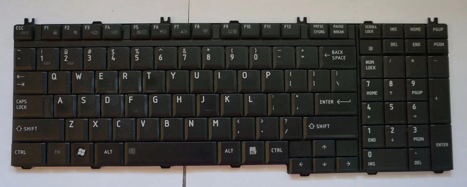 Genuine Keyboard NSK-TBR01 for Toshiba Satellite L55  9J.N92982.R01 - Image 1 of 4