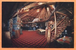 Bessemer MI China Sea Palace Innenansicht Postkarte 80er Jahre - Bild 1 von 4