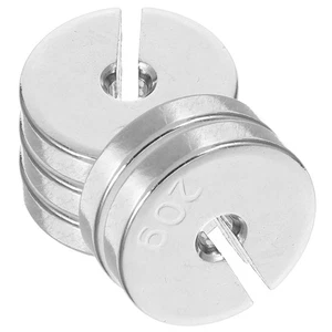 5 Pcs Physical Experiment Equipment Metal Slotted Weights Laboratory Mass - Picture 1 of 12