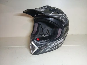 Casco Moto Lazer MX7 Hotrod Nero Grigio XL - Imagen 1 de 7
