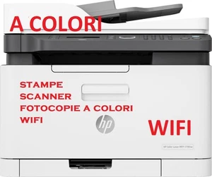 HP mfp 179fnw MULTIFUNZIONE stampante laser colori WIFI fax scanner FOTOCOPIATR - Foto 1 di 1