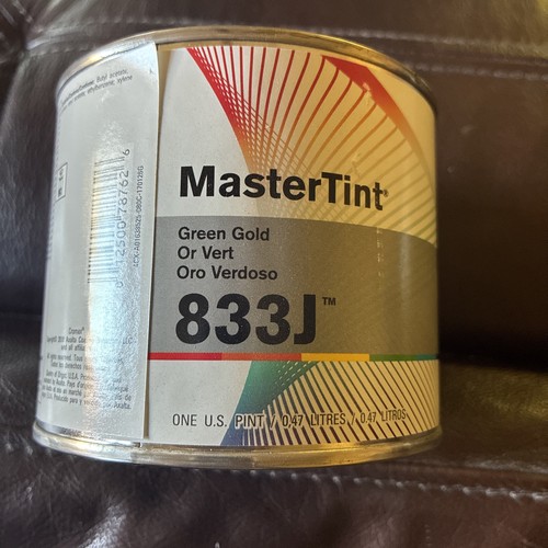 (1) PINT AXALTA DUPONT CROMAX MASTERTINT 833J GREEN GOLD TINT TONER ...