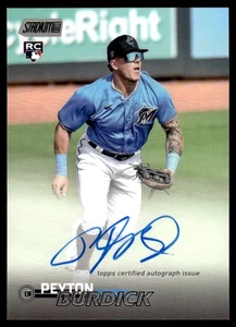 2023 Stadium Club Autographs Peyton Burdick Auto Miami Marlins #SCBA-PB - Picture 1 of 2