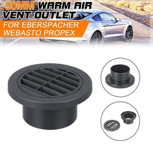 90mm-Diesel Heater Ducting Duct Warm Air Vent Directional Outlet For Webasto 1pc - Picture 1 of 14