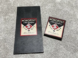 1937 Monopoly Black Box sehr selten schwer zu finden Parker Trading Game MUST SEE - Bild 1 von 24