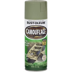Rust-Oleum 1920830 12oz Army Green Camouflage Specialty Spray Paint - Picture 1 of 1