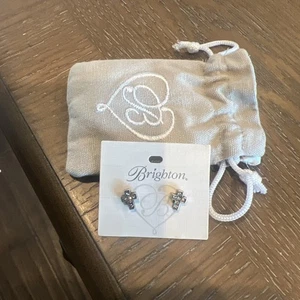 Brighton NWT Starry Night Cross Mini Post Earrings W/Pouch Retails $28 - Picture 1 of 8