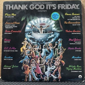 Thank God it's Friday-Soundtrack 3 LP Vinyl NM/ EX Casablanca Records 1978 USA - Picture 1 of 14