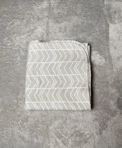 Circo Baby Receving Blanket Gray White Stripe Arrow Soft Flannel Lovey 26"x27" - Picture 1 of 4
